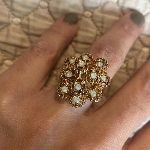 Esposito Cocktail Cluster Ring